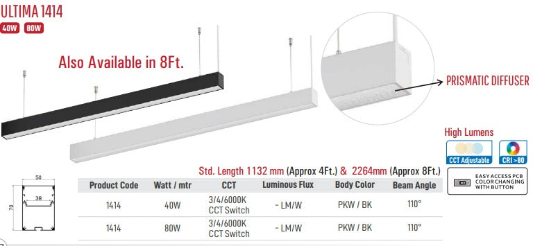 Image of ULTIMA 1414 Linear Lighting