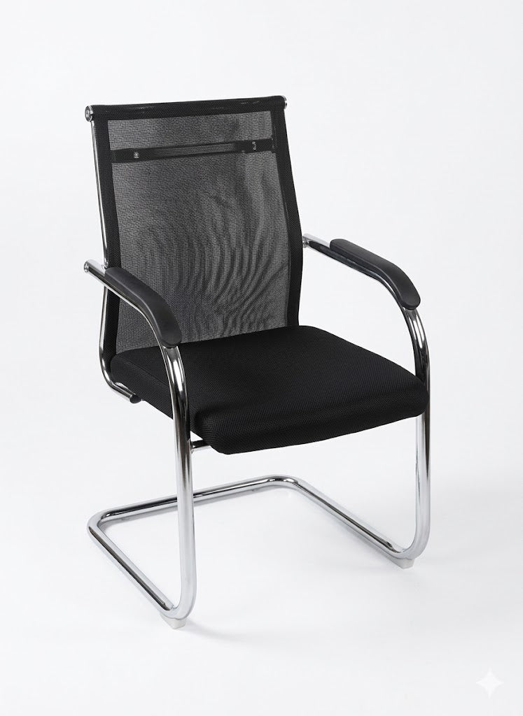Image of Round Netted Chairs, Office Visitor Chairs