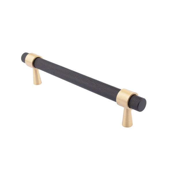 Knurled Black and Gold T-Bar Handle Collection