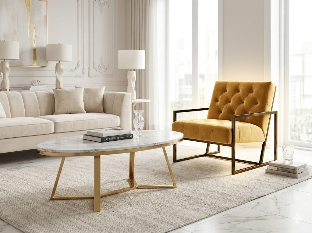 Image of Valencia Oval Center Table
