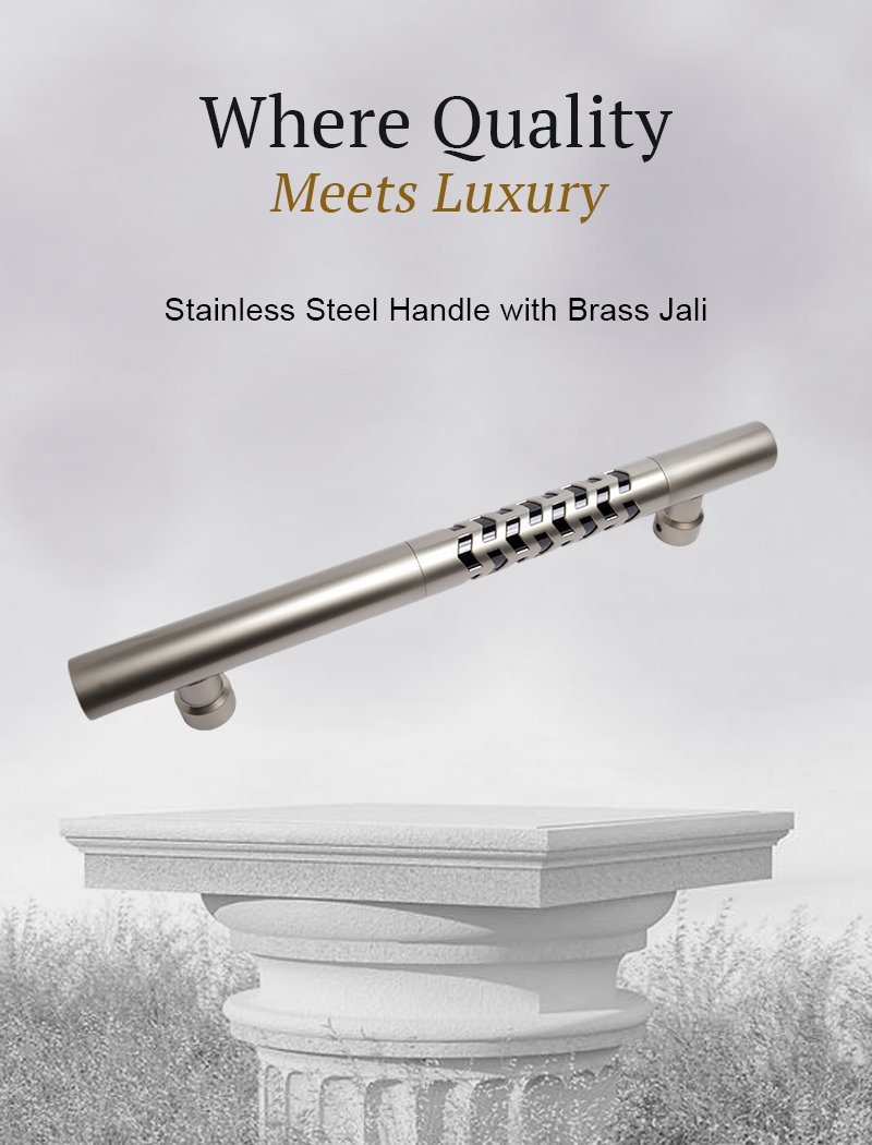 AH 4715 Brick Waves Door Handle
