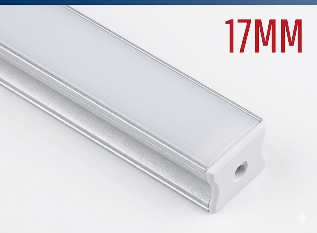 Image of Deep Surface LED Aluminium Profile 17mm