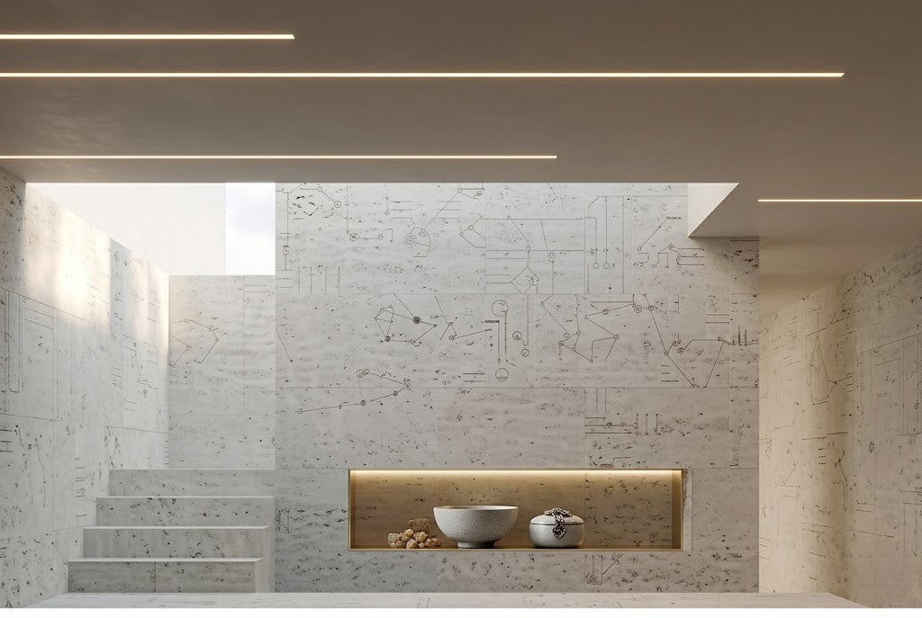 Image of 17MM ECO LED Concealed Aluminium Profile
