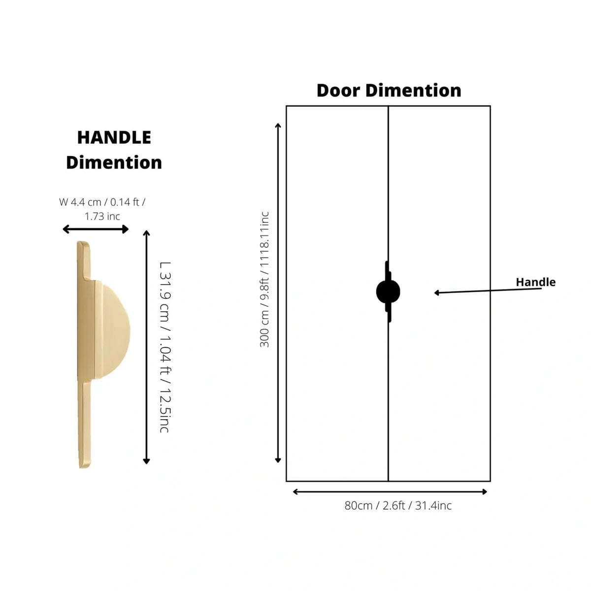 Image of Hemi Cycle Zinc Half-Circle Pull