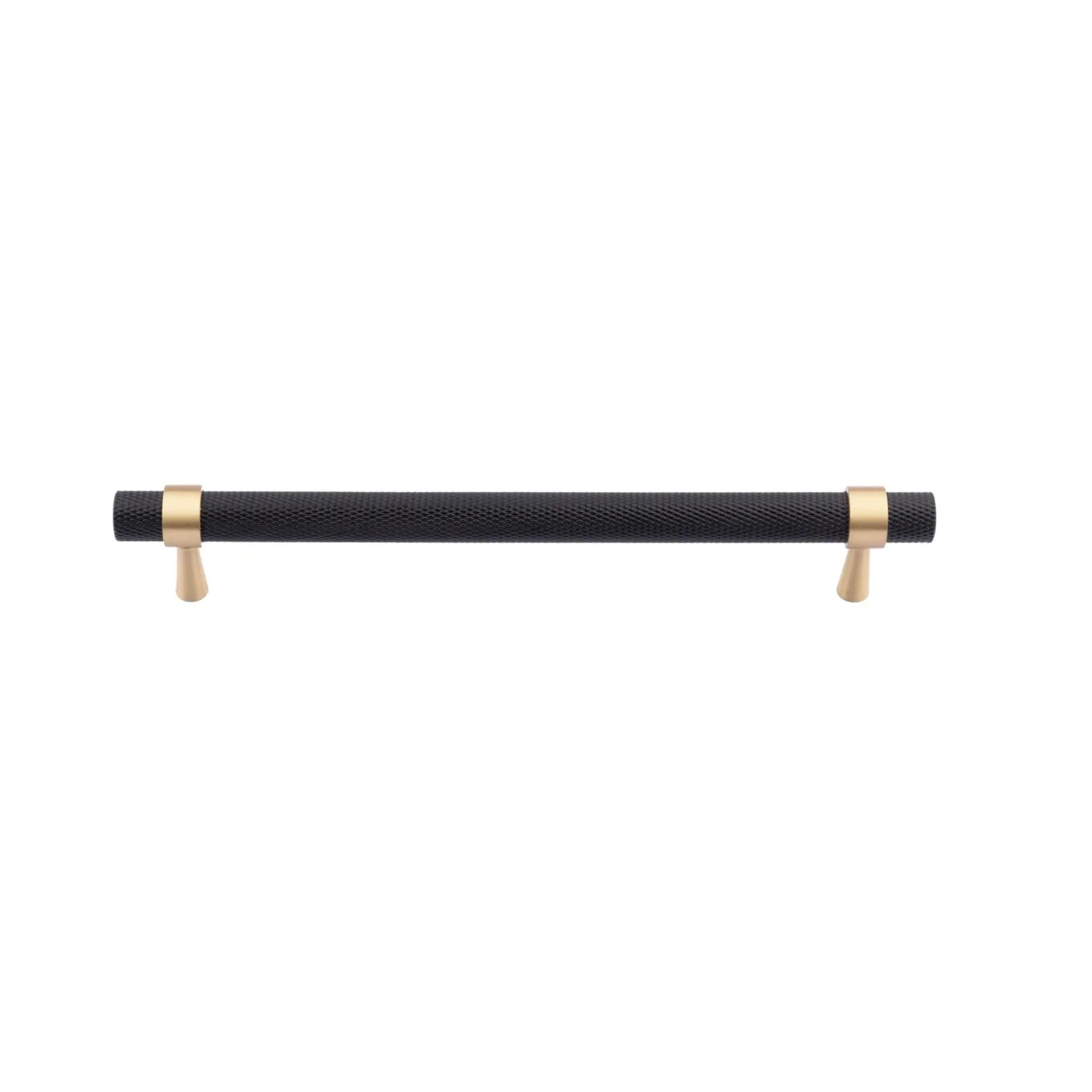 Image of Knurled Black and Gold T-Bar Handle Collection