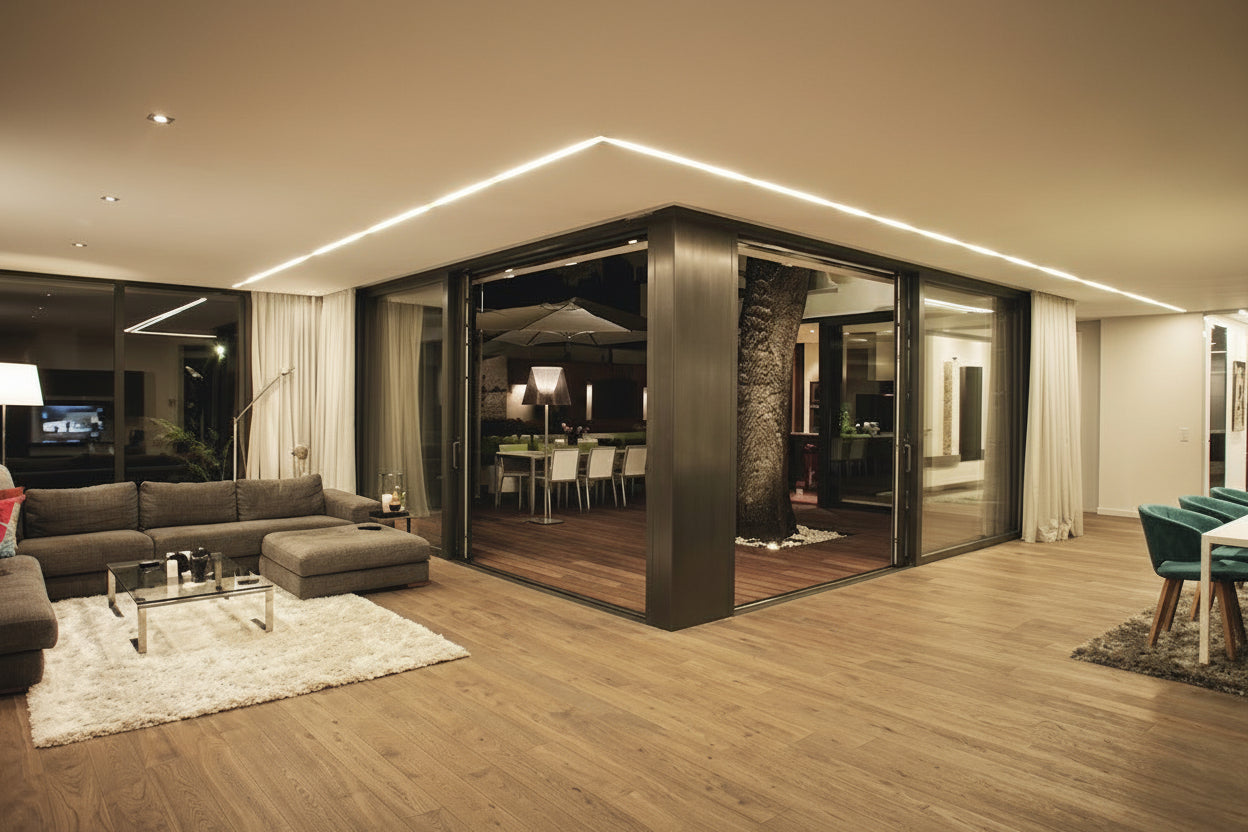 Image of 2525 LED Concealed Aluminium Profile