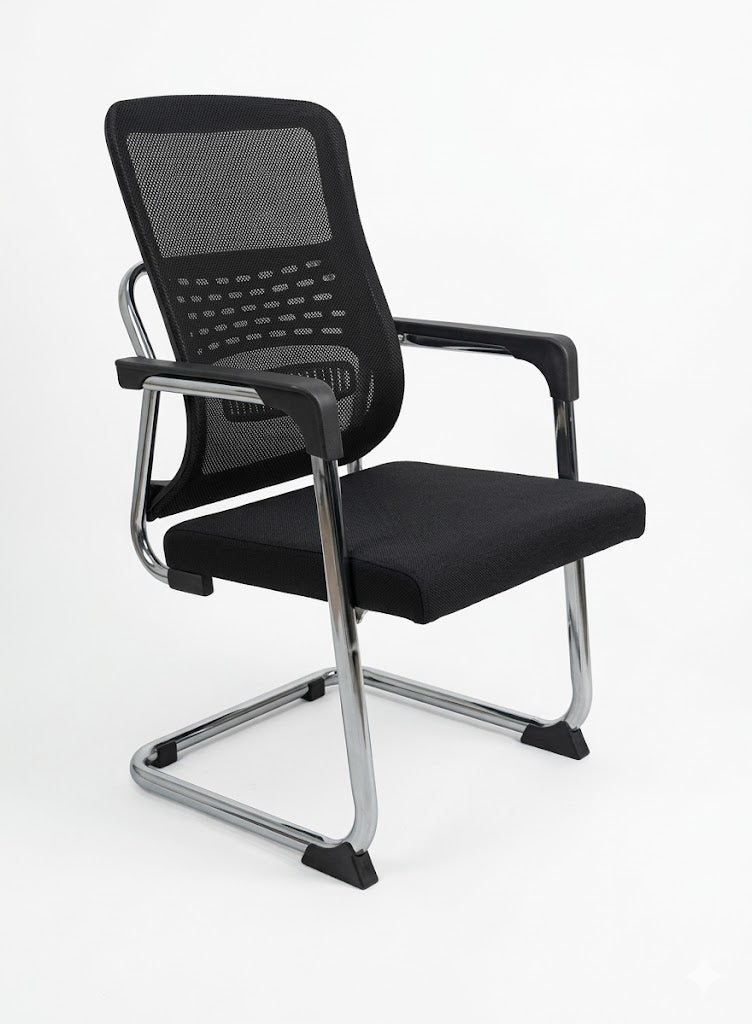 Image of 909 Black Chair, Office Visitor Chair