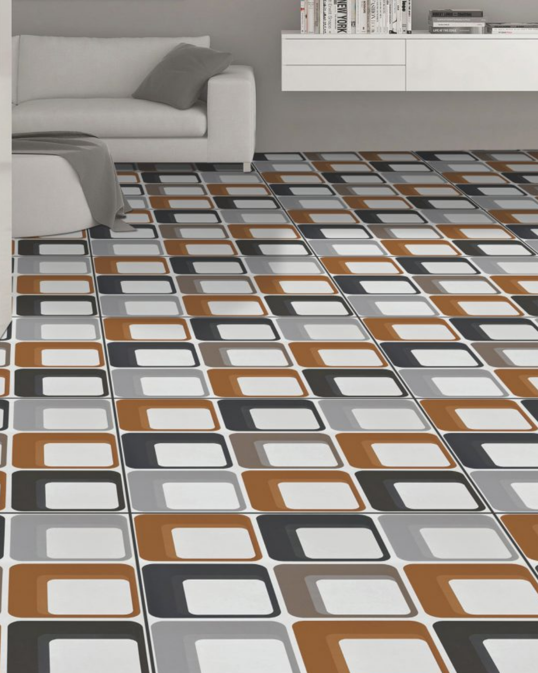 Image of Retro Soft Square Grid