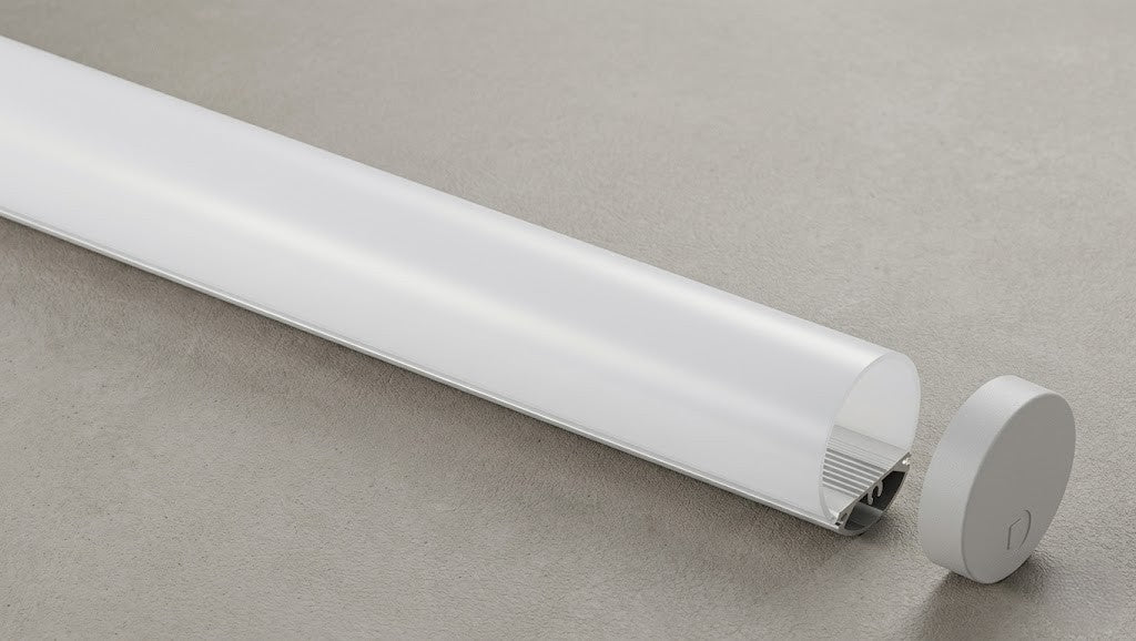 Image of 3030 LED Aluminium Round Profile