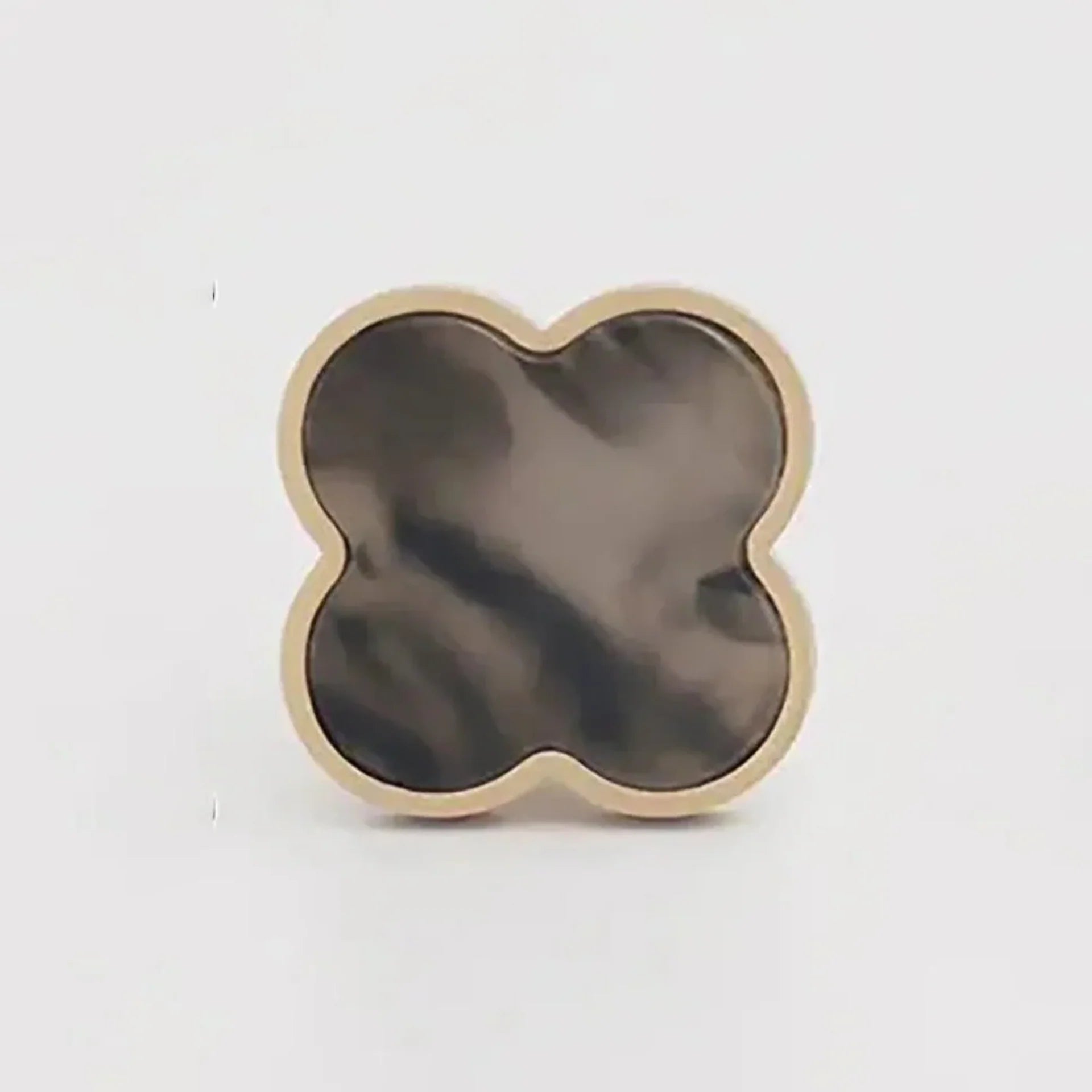 Image of Clover Brass Cabinet Knob Collection