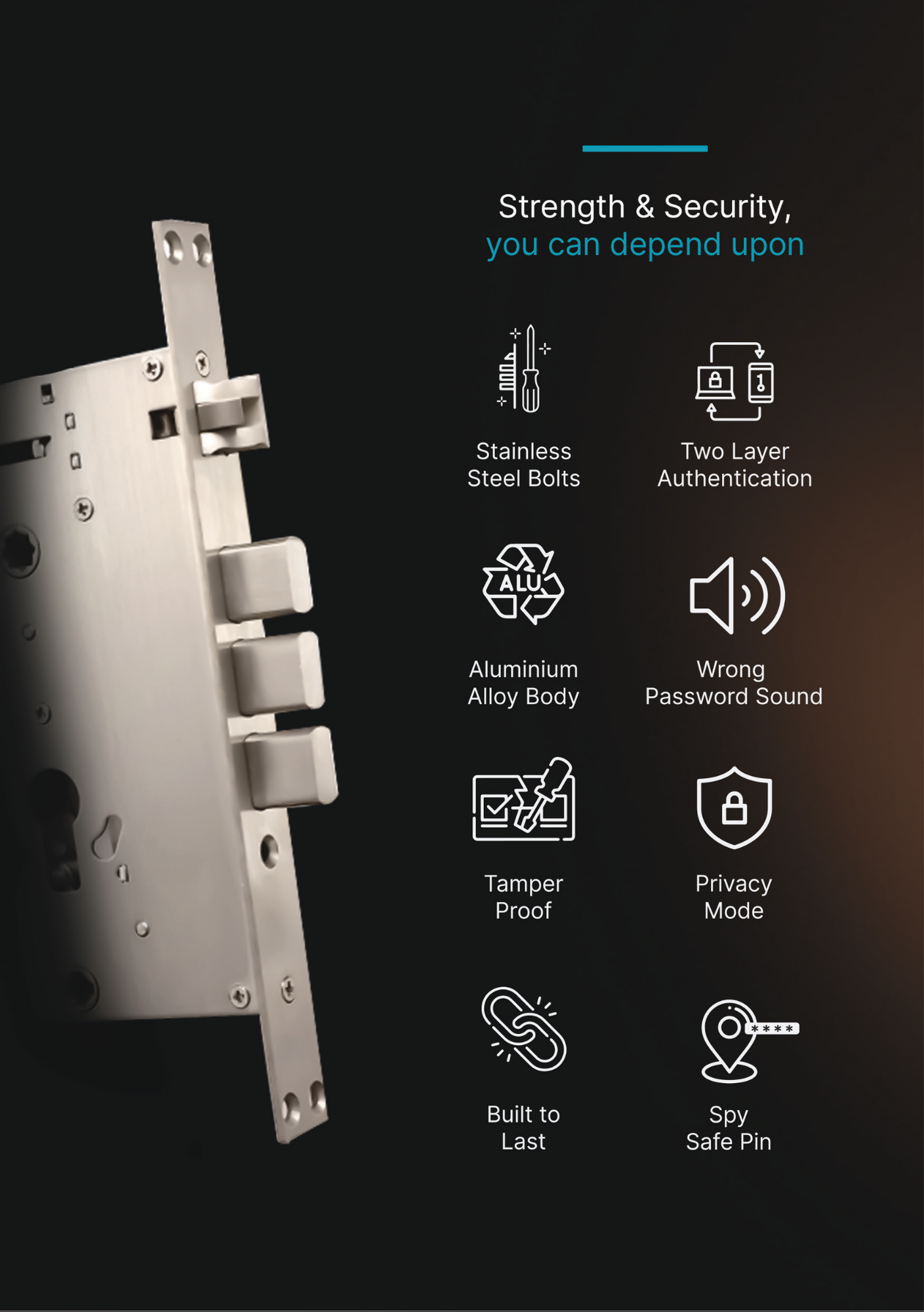Image of Qubo Aura Smart Door Lock