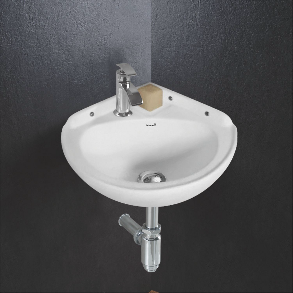 Marvel 4422 Corner Wash Basin
