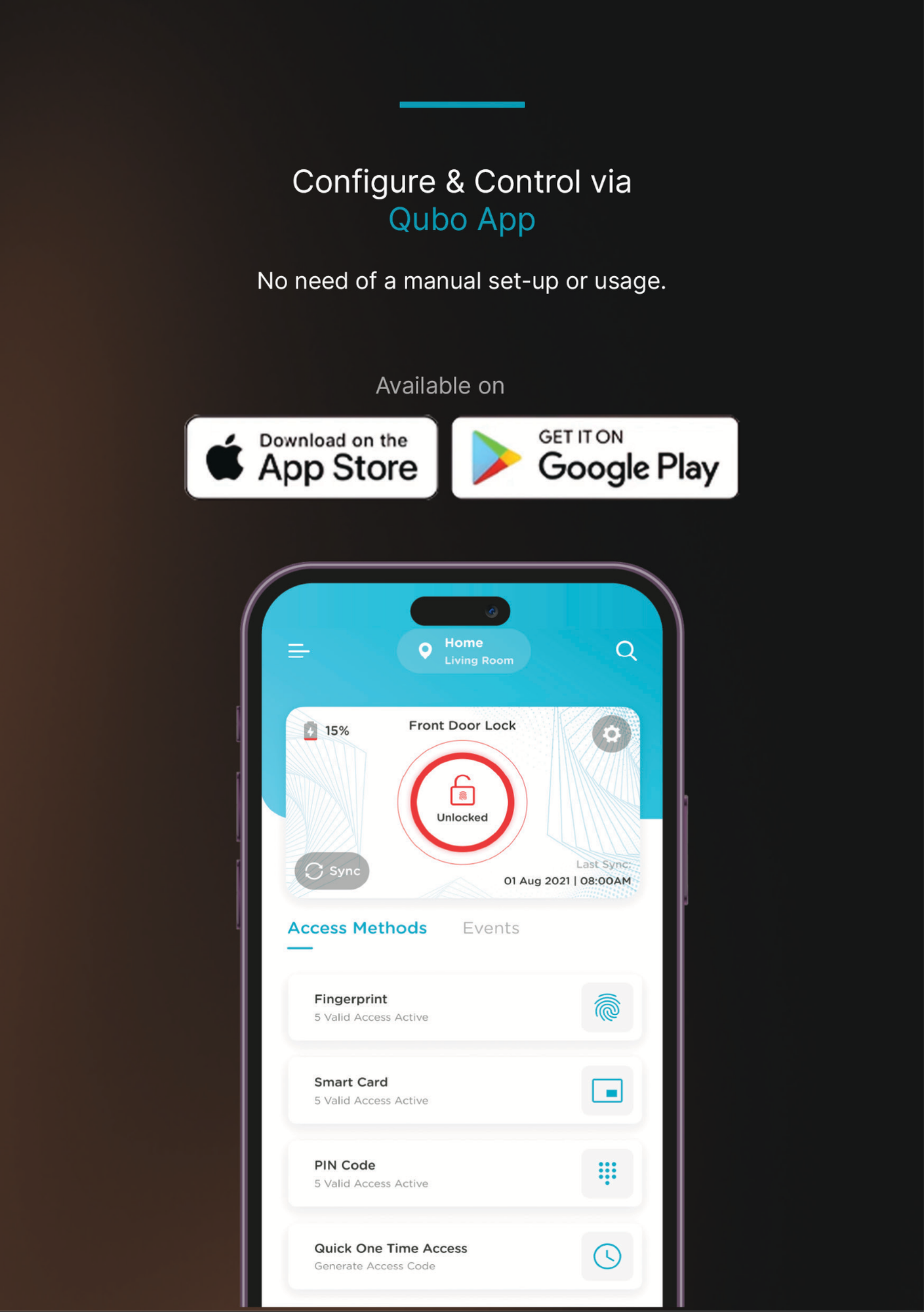 Image of Qubo Aura Smart Door Lock