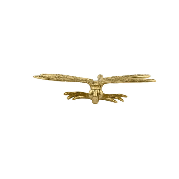 Dragonfly Solid Brass Cabinet Pull