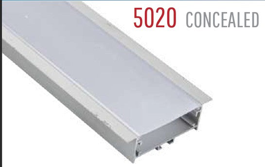 Image of 5020 Concealed LED Aluminium Profile