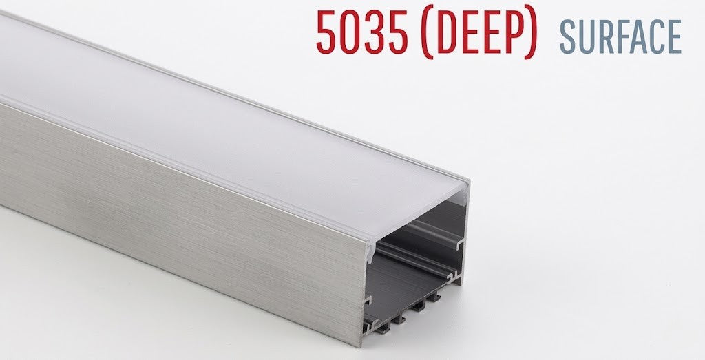 Image of 5035 (Deep) Surface LED Aluminium Profile