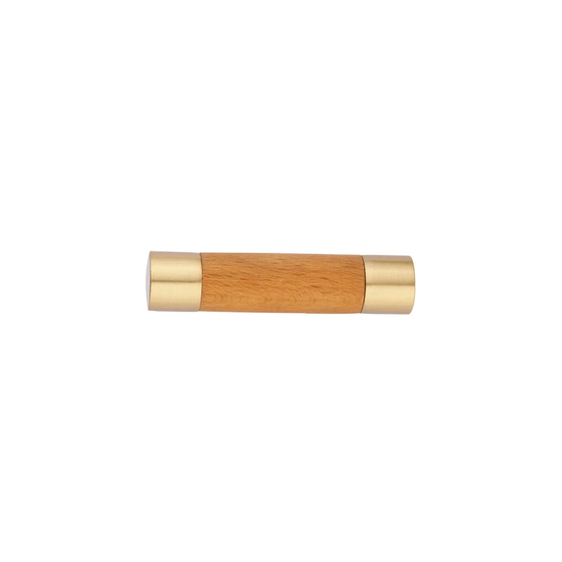 Image of Natural Wood & Brass T-Bar Handle Collection
