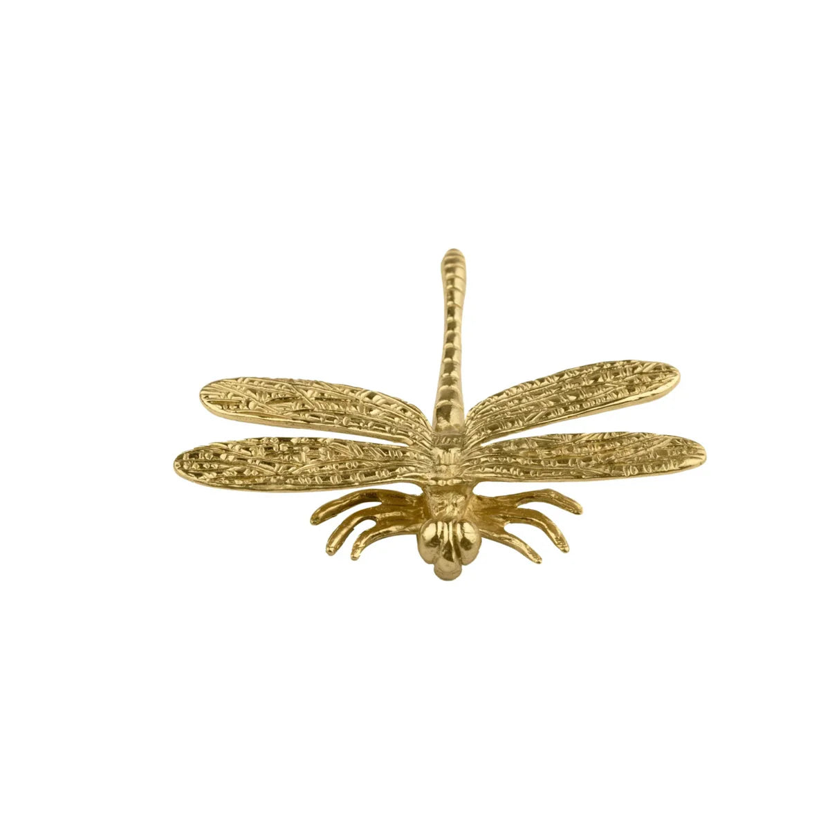 Image of Dragonfly Solid Brass Cabinet Pull