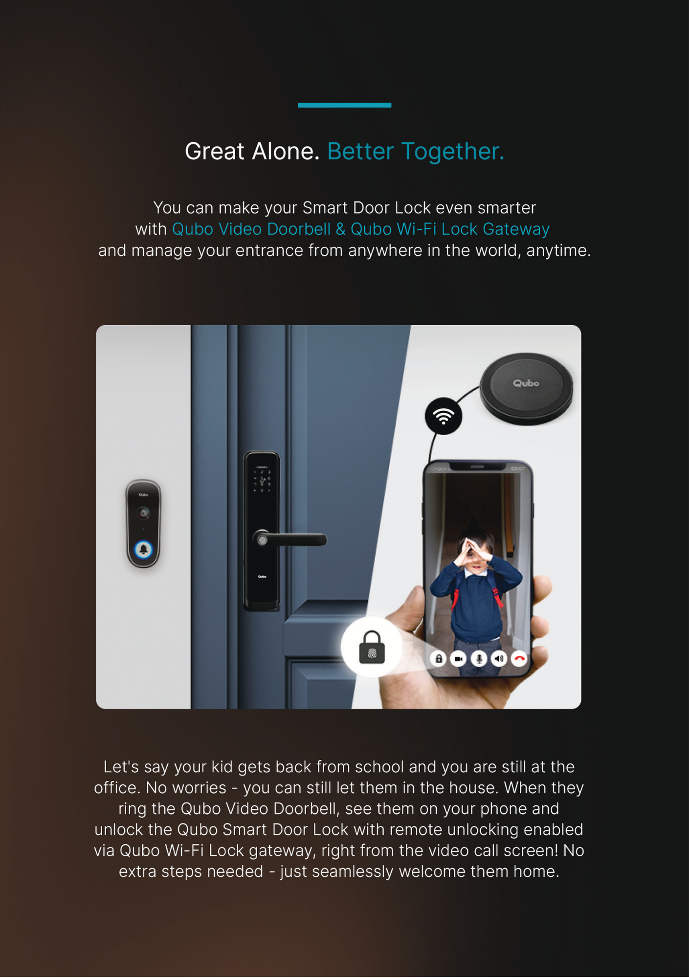 Image of Qubo Aura Smart Door Lock