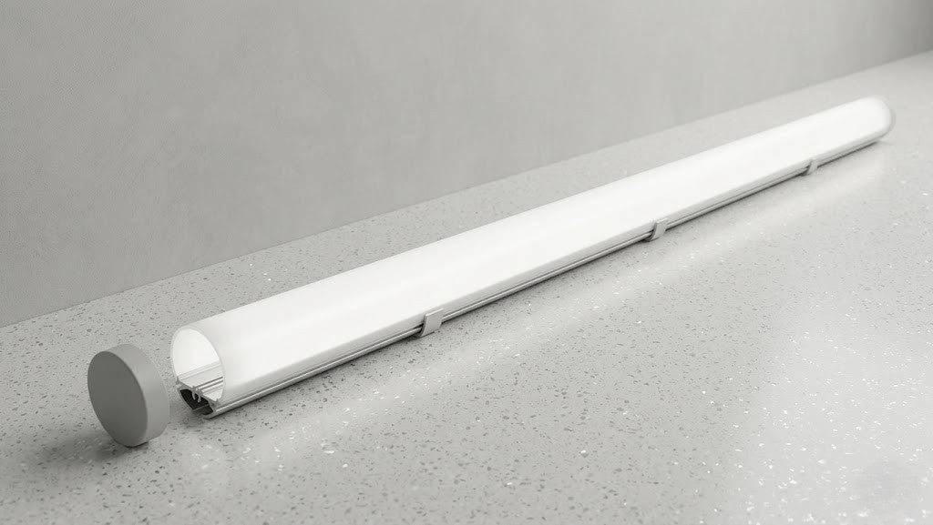 Image of 6060 LED Aluminium Round Profile
