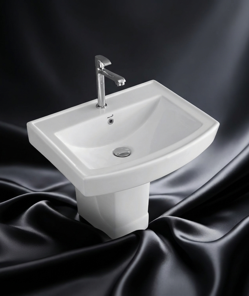 Image of Marvel 6210 Yuga Wash Basin Half Pedestal