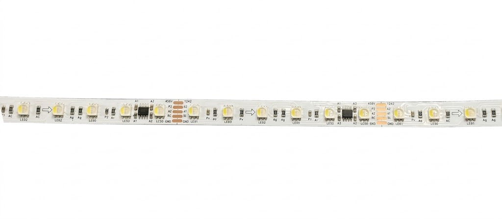Image of Enso 24V 60 LED RGB+WW DMX 512 Strip Light