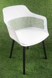 Image of Fred Cafe Chair (Black Leg With Cushion)