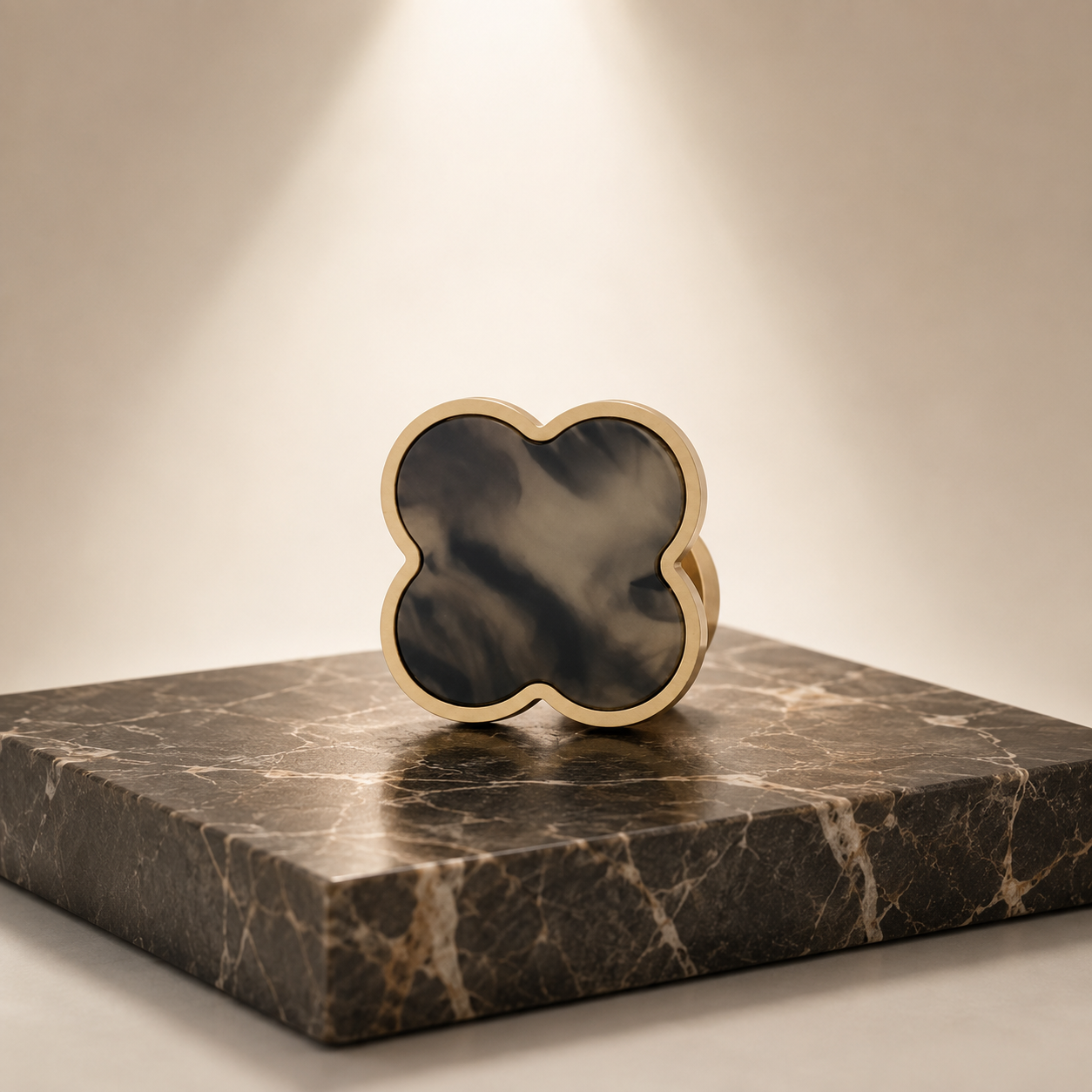Image of Clover Brass Cabinet Knob Collection
