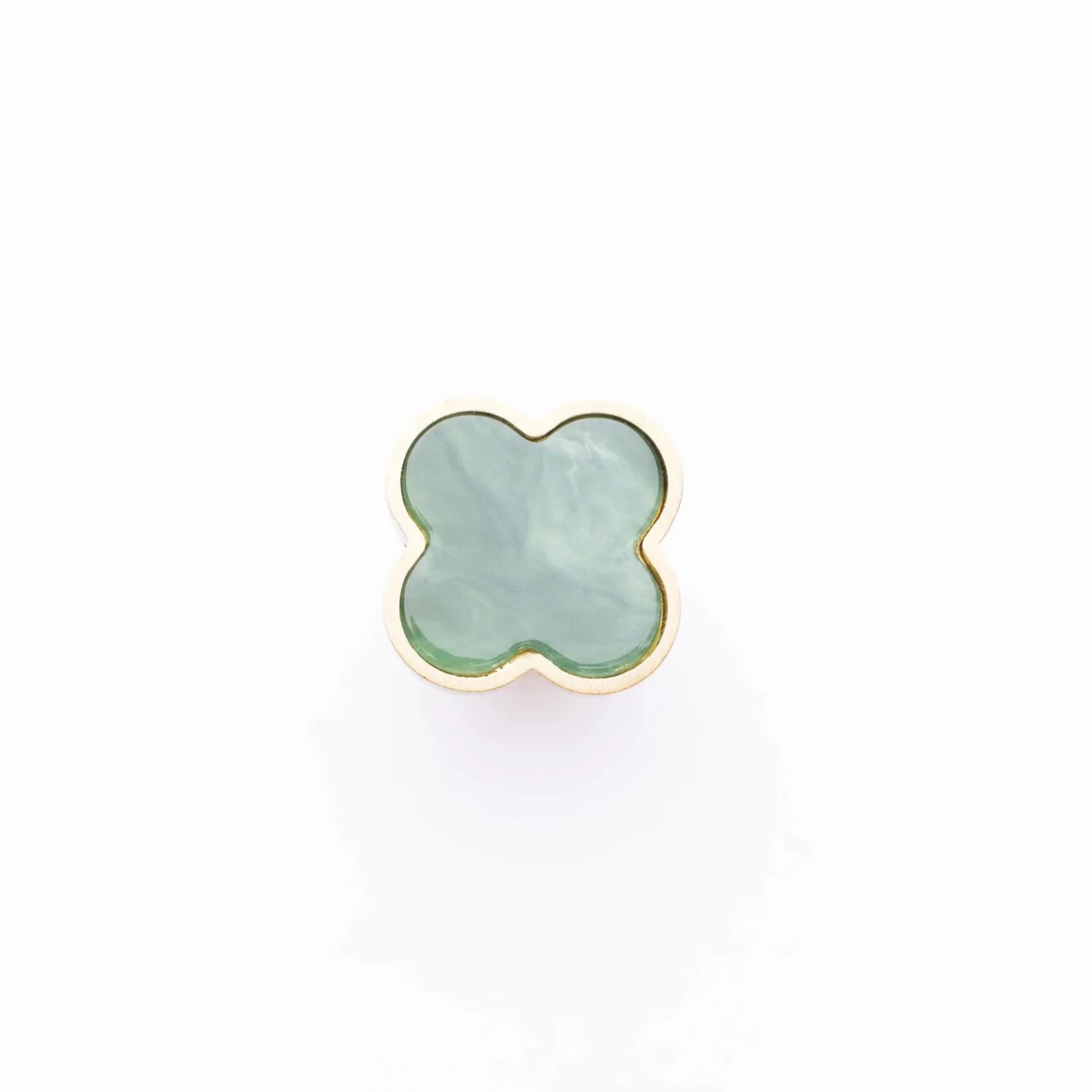 Image of Clover Brass Cabinet Knob Collection