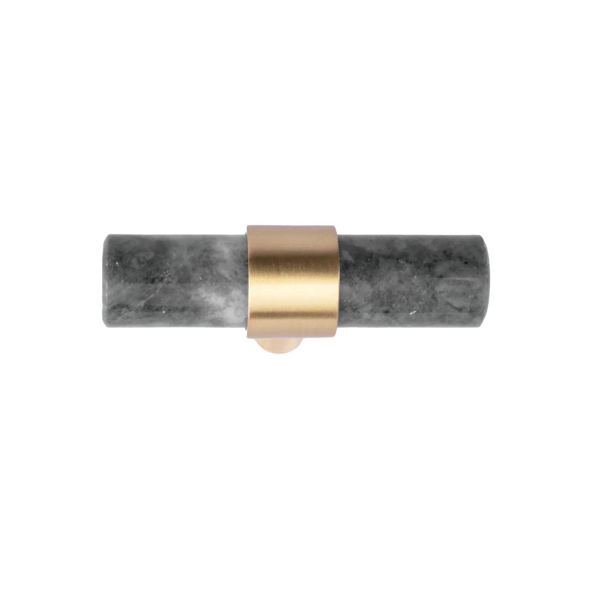 Image of Karish Marble & Brass Handles Brushed Finish