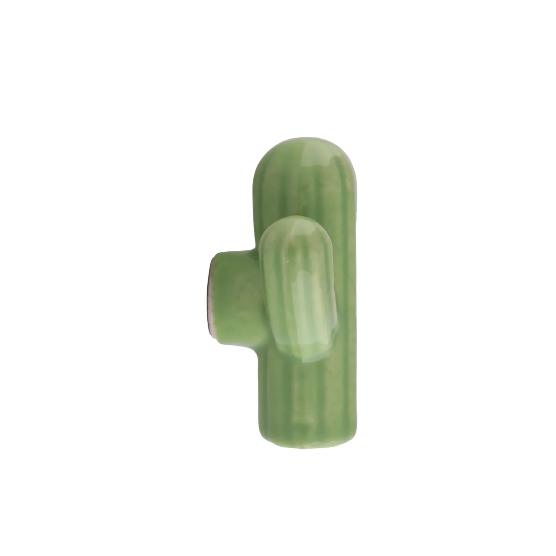 Image of Ceramic Cactus Cabinet Knob