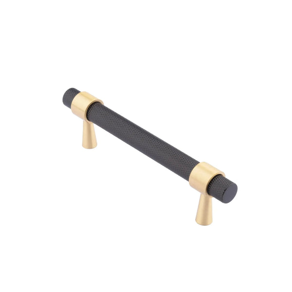 Knurled Black and Gold T-Bar Handle Collection