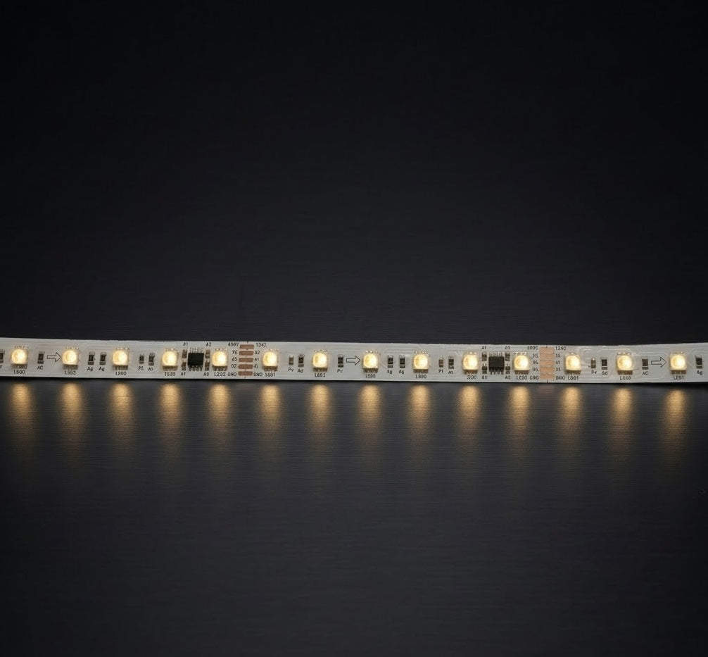 Image of Enso 24V 60 LED RGB+WW DMX 512 Strip Light