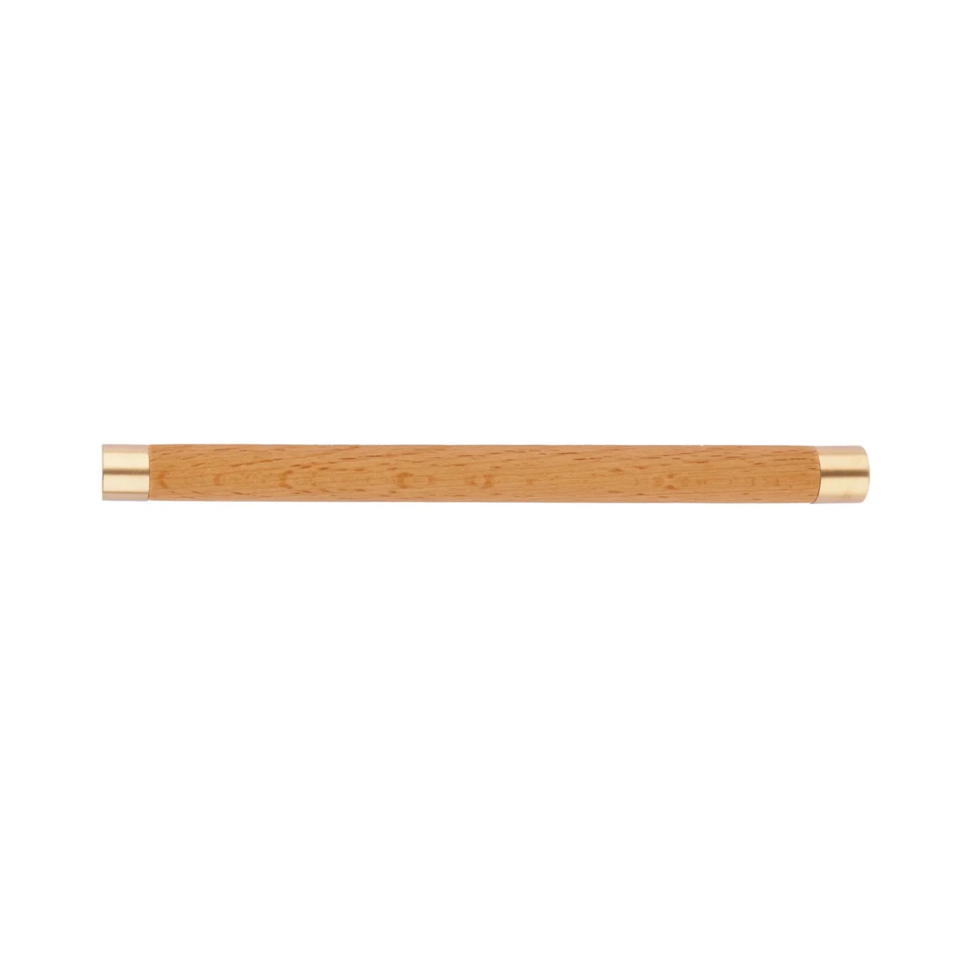 Image of Natural Wood & Brass T-Bar Handle Collection