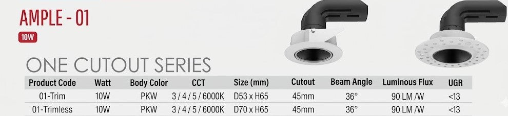 Image of Ample-01 LED Downlight
