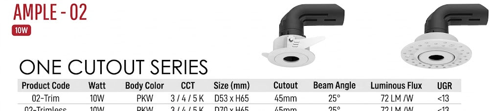 Image of Ample-02 LED Downlight
