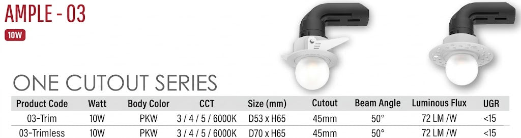 Image of Ample-03 LED Downlight