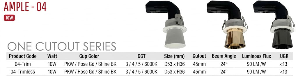 Image of Ample-04 LED Downlight