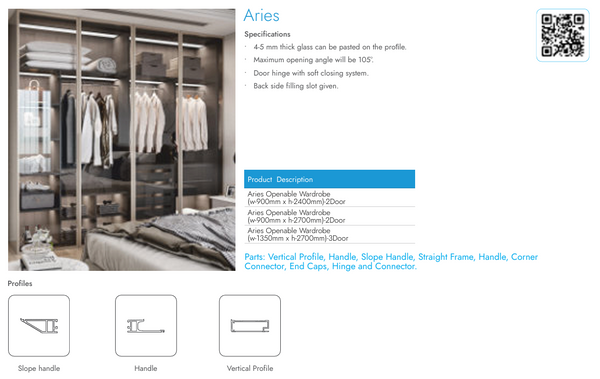 Aries Openable Wardrobe