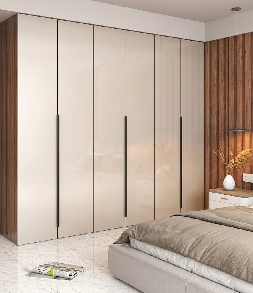 Image of Astro Openable Wardrobe With Curve Handle