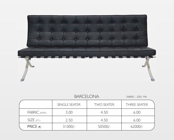 Image of Aestro FZ Barcelona Sofa