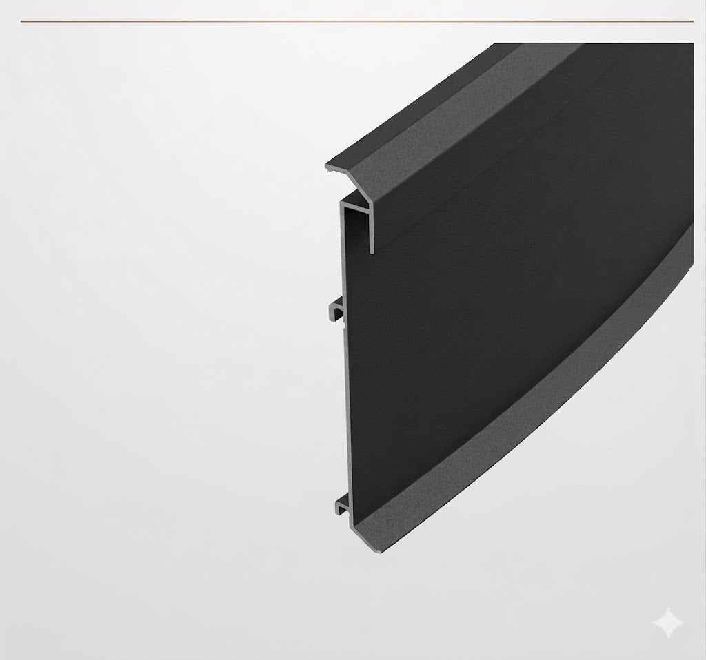 Image of Base 0380 LED Aluminium Skirting Profile