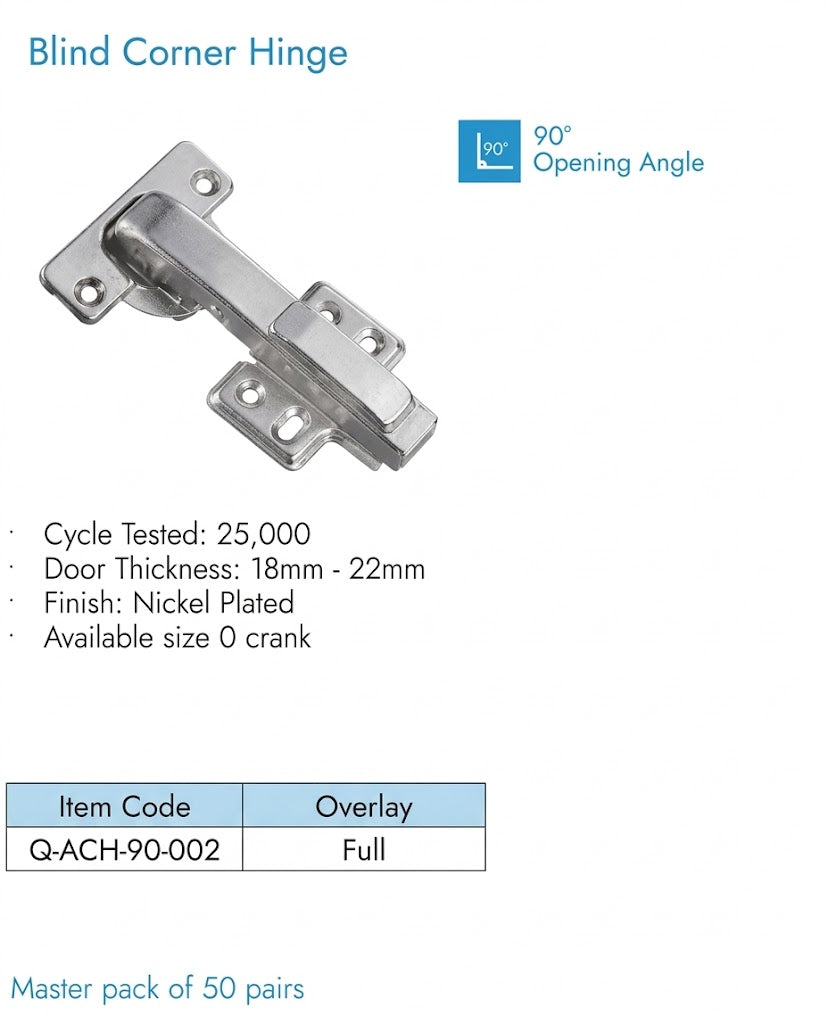 Image of Blind Corner Hinge