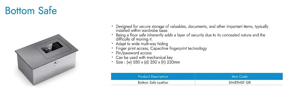 Image of Quba Symmetry Bottom Safe