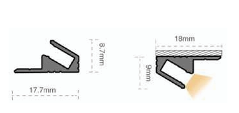 Image of Cube 05 LED Aluminium Profile Cube Series