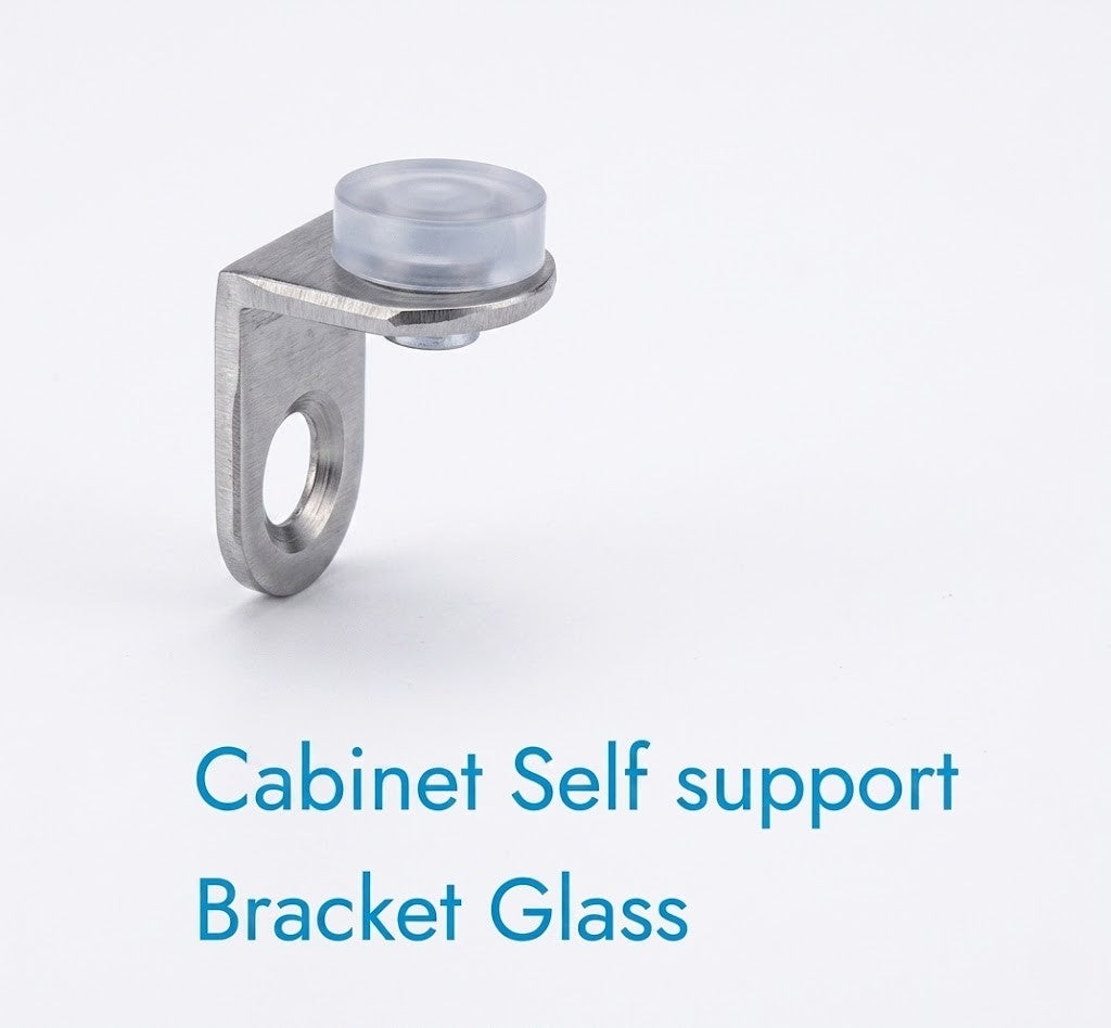 Image of Cabinet Self support Bracket Glass