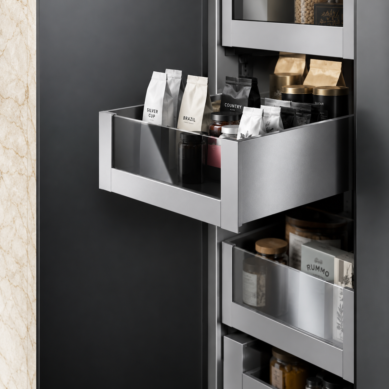 Image of Blum LEGRABOX pure, Inner Drawer, Height C (177 MM)