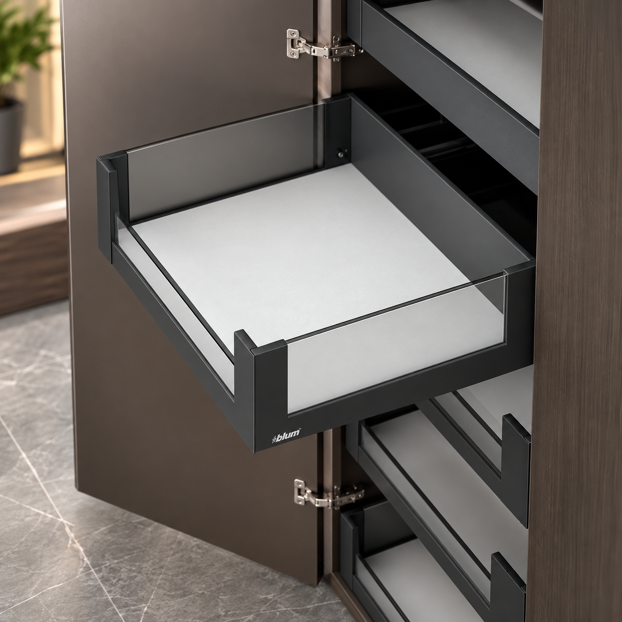 Image of Blum LEGRABOX free With BLUMOTION, Inner Drawer, Height C (177 MM), 40 kg