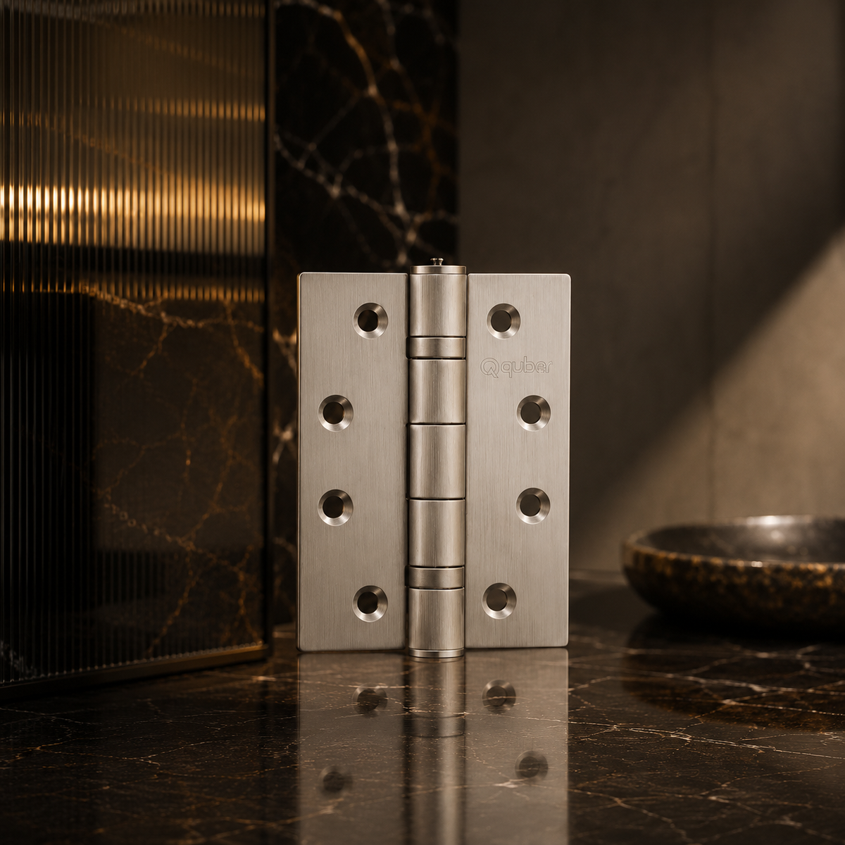 Quba Q SSBB Two Ball Bearing Hinges (SS304)