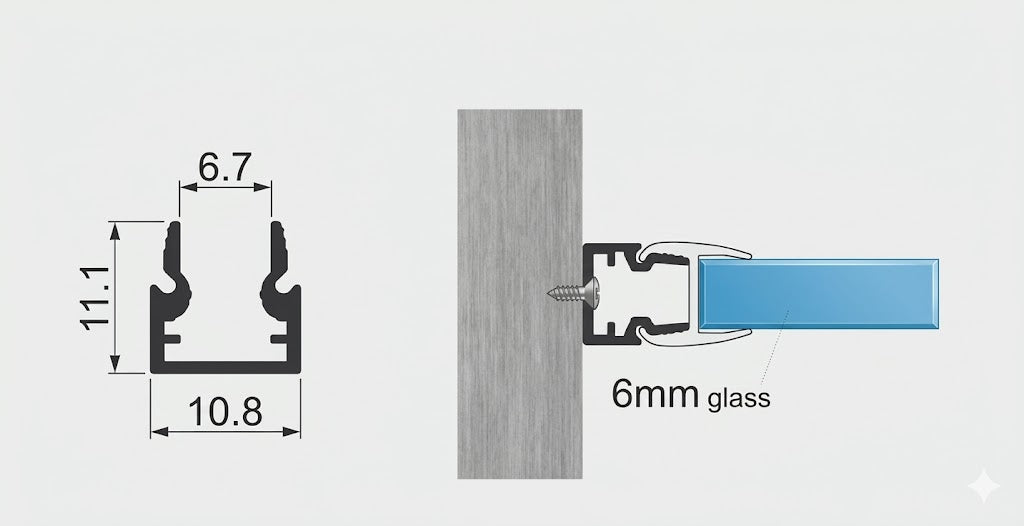 Image of Cube 11 - LED Aluminium Profile Cube Series